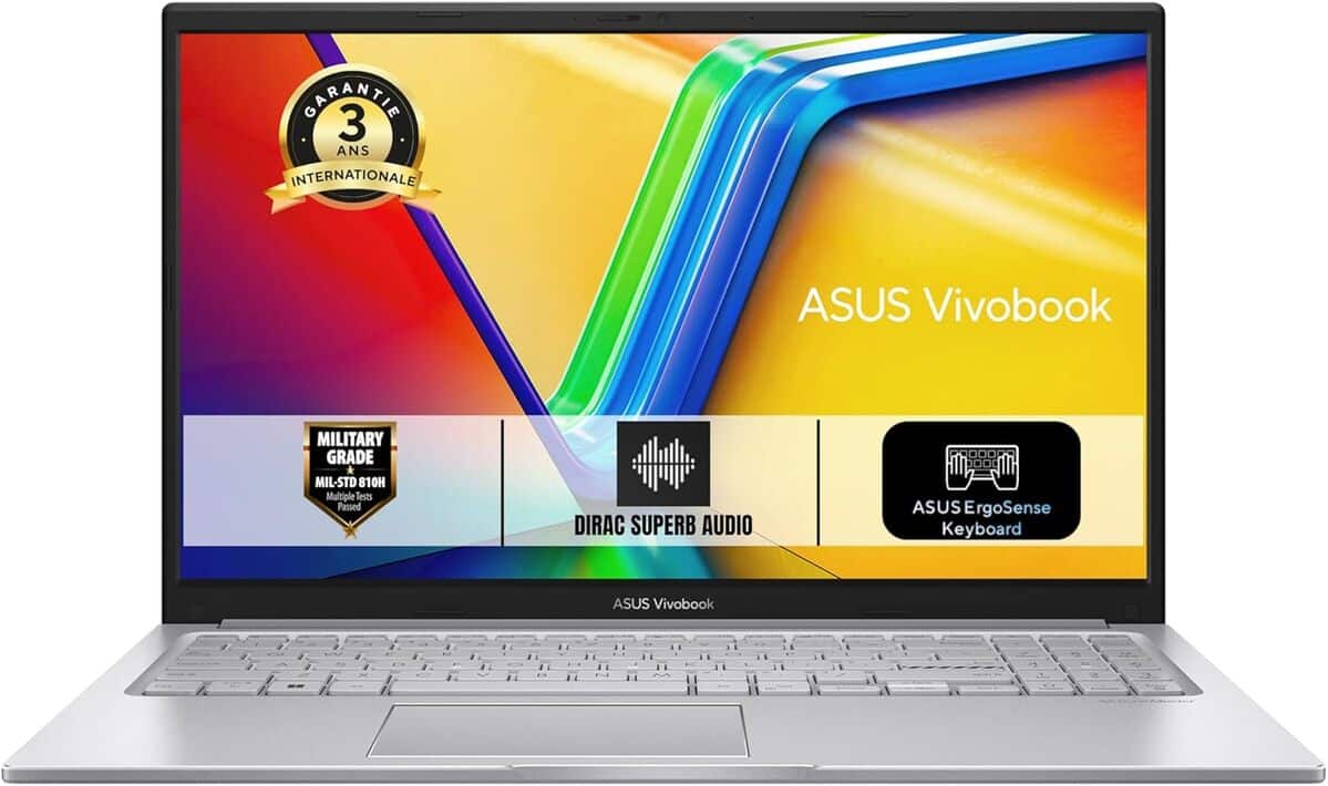 Test du ASUS Vivobook 15 S1504VA : performance et élégance en 15, 6 pouces