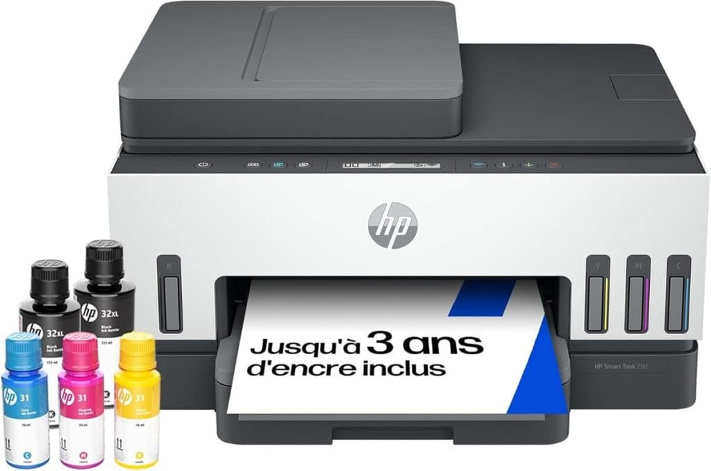 Test : hP Smart Tank 7305, l'imprimante multifonction à haut volume