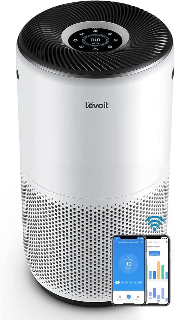 Test du purificateur d'air Levoit Core 400S intelligent
