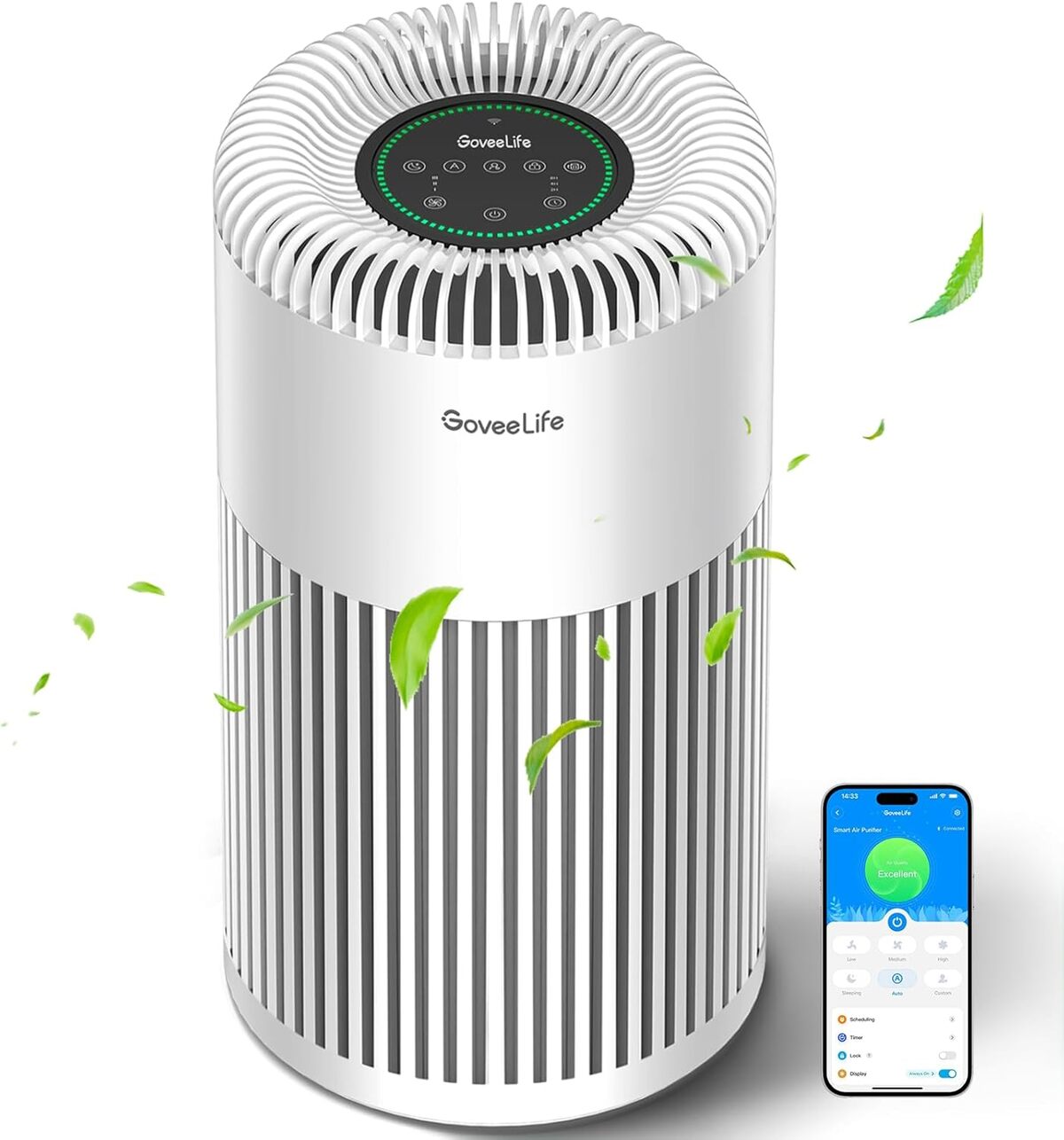 Test purificateur d'air GoveeLife H13 intelligent WiFi
