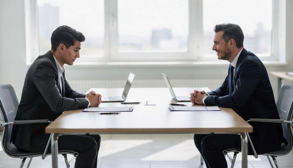 Gestes corporels qui vous trahissent en entretien d'embauche