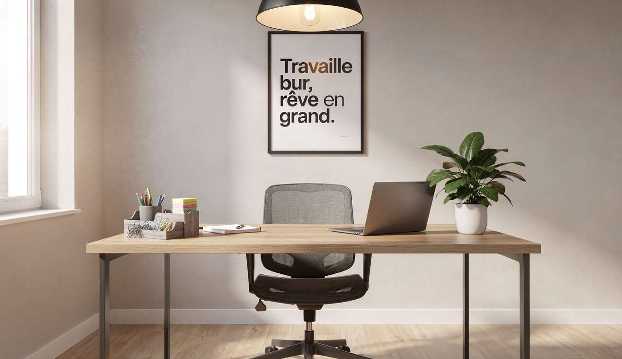 Fournir le mat&eacute;riel et l'espace de travail