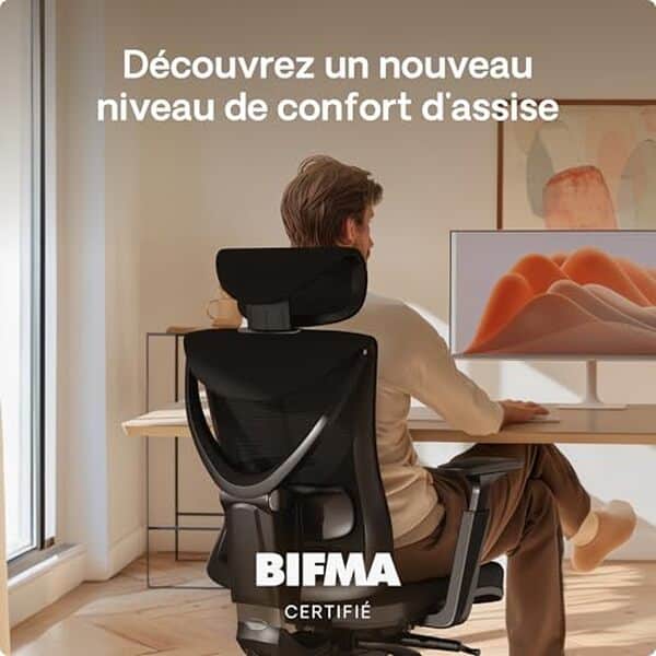Découvrez notre test complet de la chaise de bureau ergonomique Desktronic avec support lombaire : confort, design et performance analysés pour un meilleur choix de fauteuil de bureau.