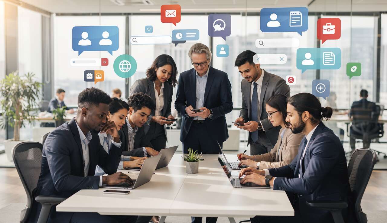 L'importance des r&eacute;seaux sociaux dans la recherche d'emploi