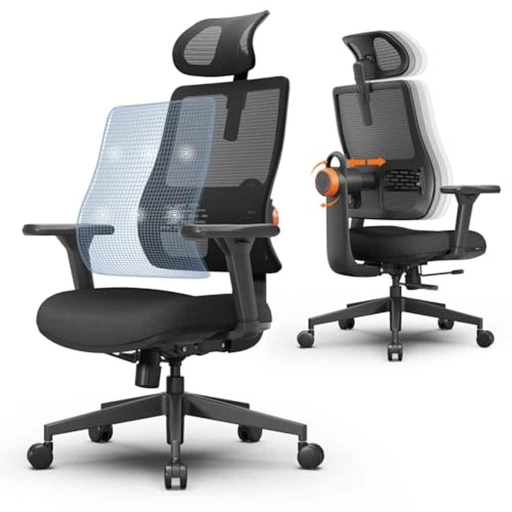 Test : chaise de bureau ergonomique Newtral MAGICH003