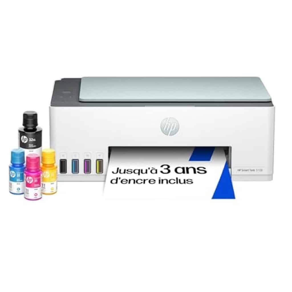 Test de l'imprimante HP Smart Tank 5108 : multifonction et réservoir haute capacité