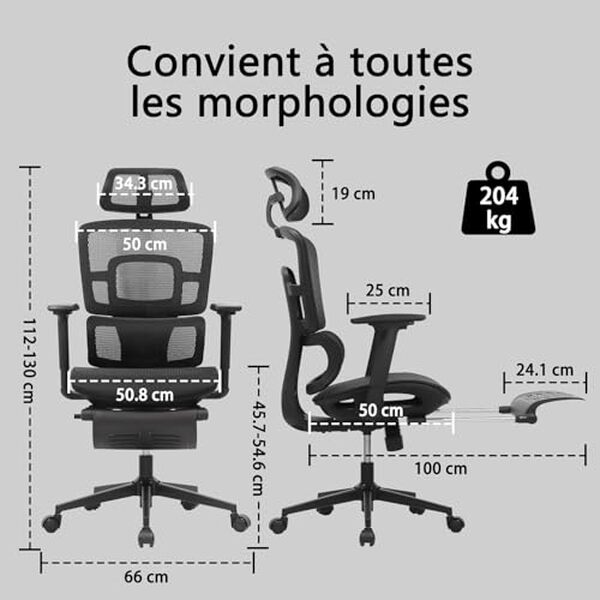 Découvrez notre test de la chaise de bureau Rieior S2 Elite et ses accoudoirs réglables 4D pour un confort optimal au quotidien
