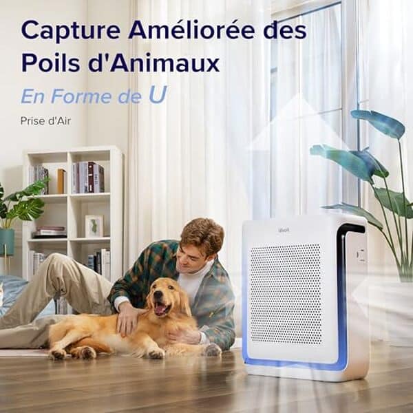 Découvrez comment le purificateur d'air LEVOIT vous aide à surmonter les allergies et réduire les poils pour un environnement plus sain et agréable.