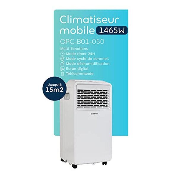 Découvrez notre test complet du climatiseur mobile OPC-B01-050 1500w : efficacité, puissance et conseils pour un confort optimal cet été
