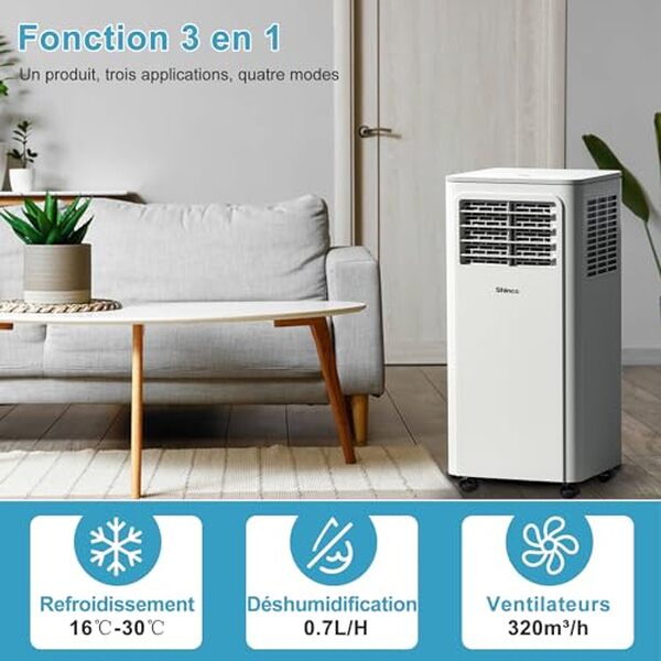 Découvrez les performances du climatiseur shinco 7000 BTU : un allié flexible pour un confort optimal cet été