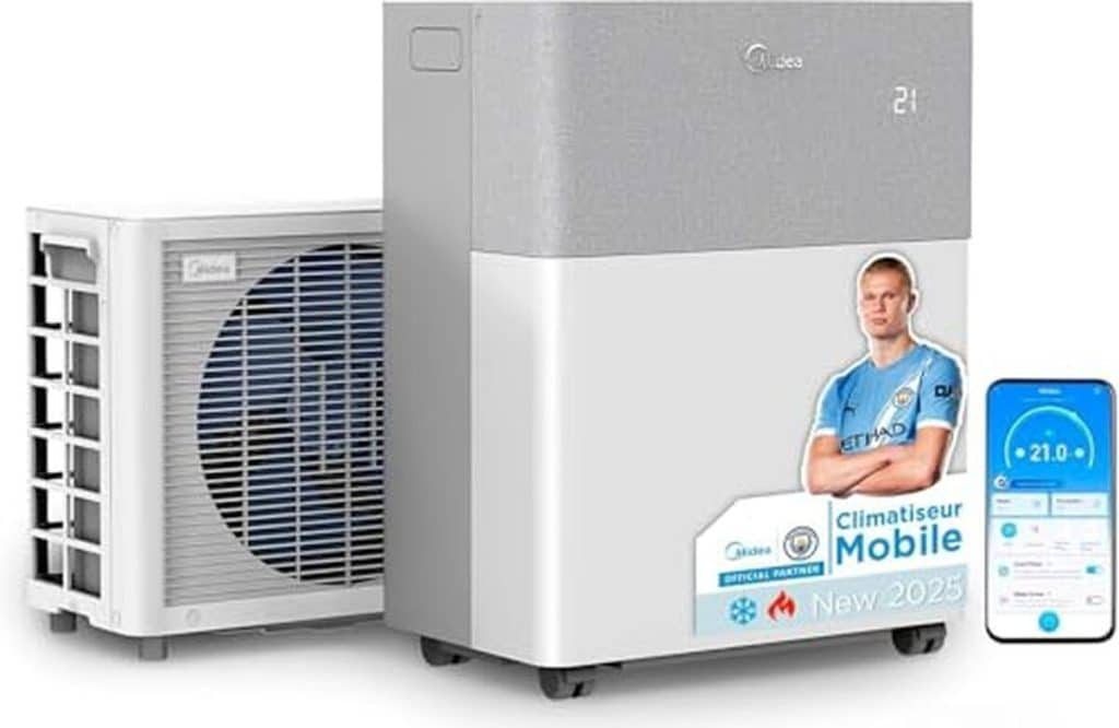 Test : climatiseur Midea PortaSplit mobile 4-en-1 12000 BTU