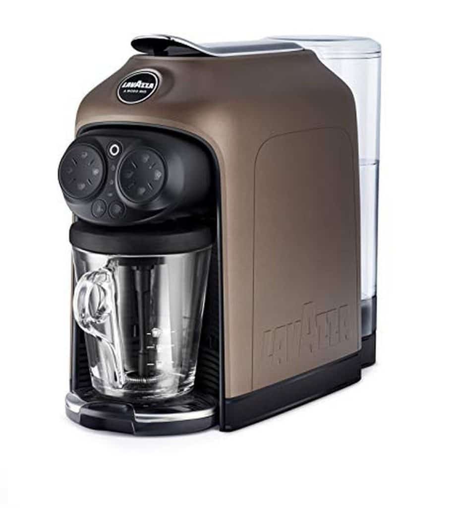 Test de la Lavazza A Modo Mio Deséa Brown Walnut : machine à café marron