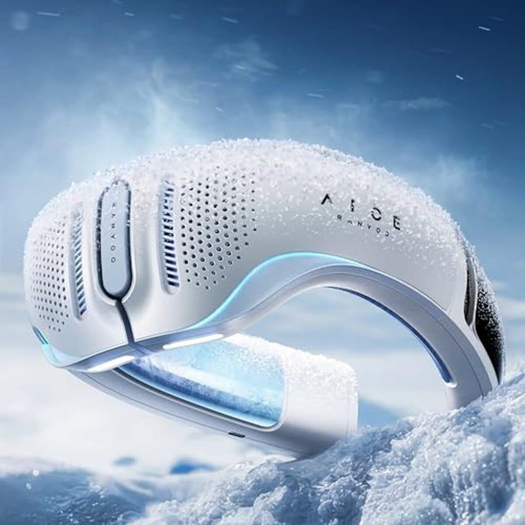 Test du climatiseur de cou Ranvoo AICE LITE Plus 2026 : souffle d'air froid rechargeable