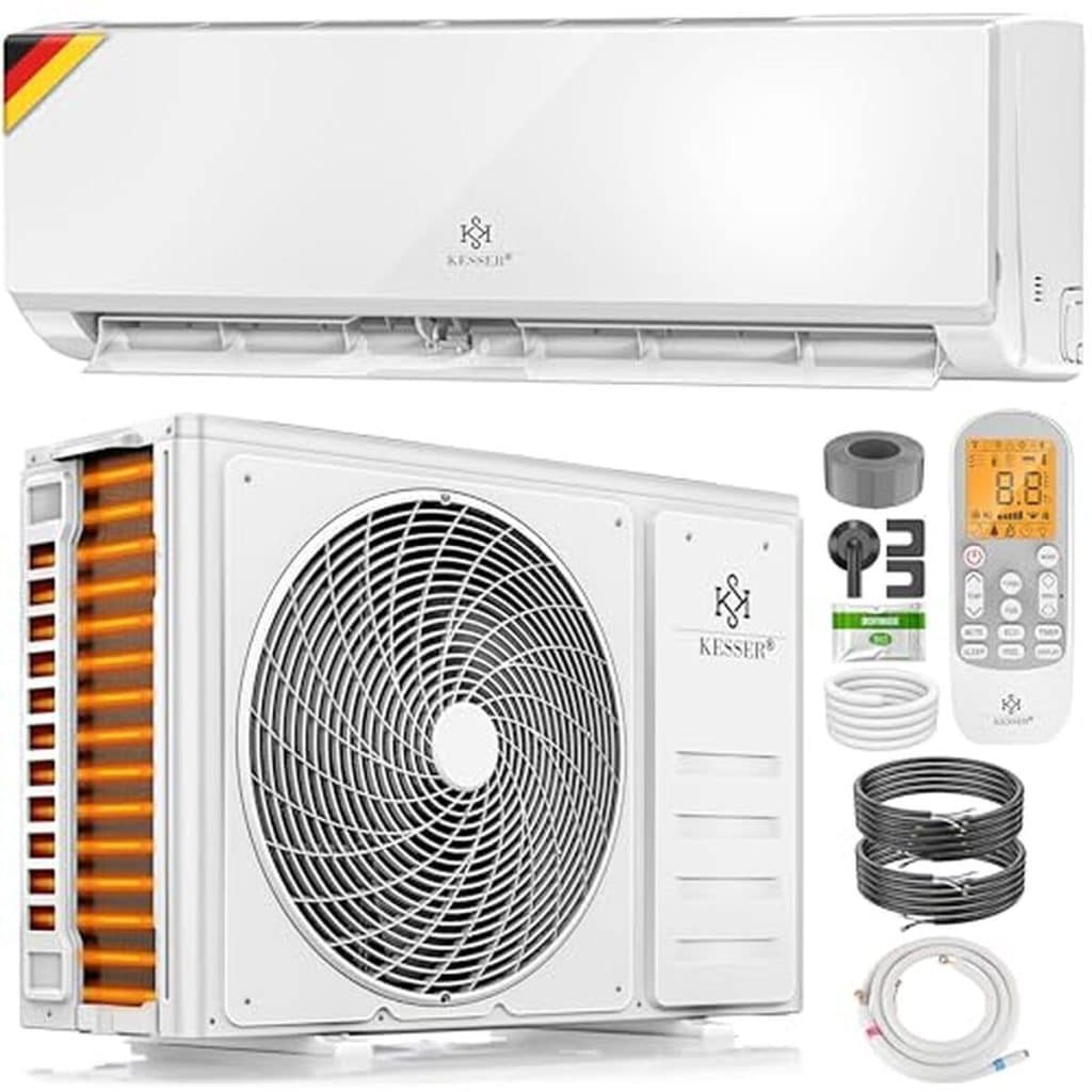 Test du climatiseur réversible Kesser 12000 BTU en WiFi